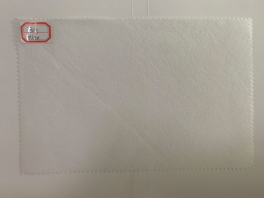 50g綿のティッシュ、パッド、ぬれたワイプのための白いビスコースおよびポリエステルSpunlaceのNonwoven生地